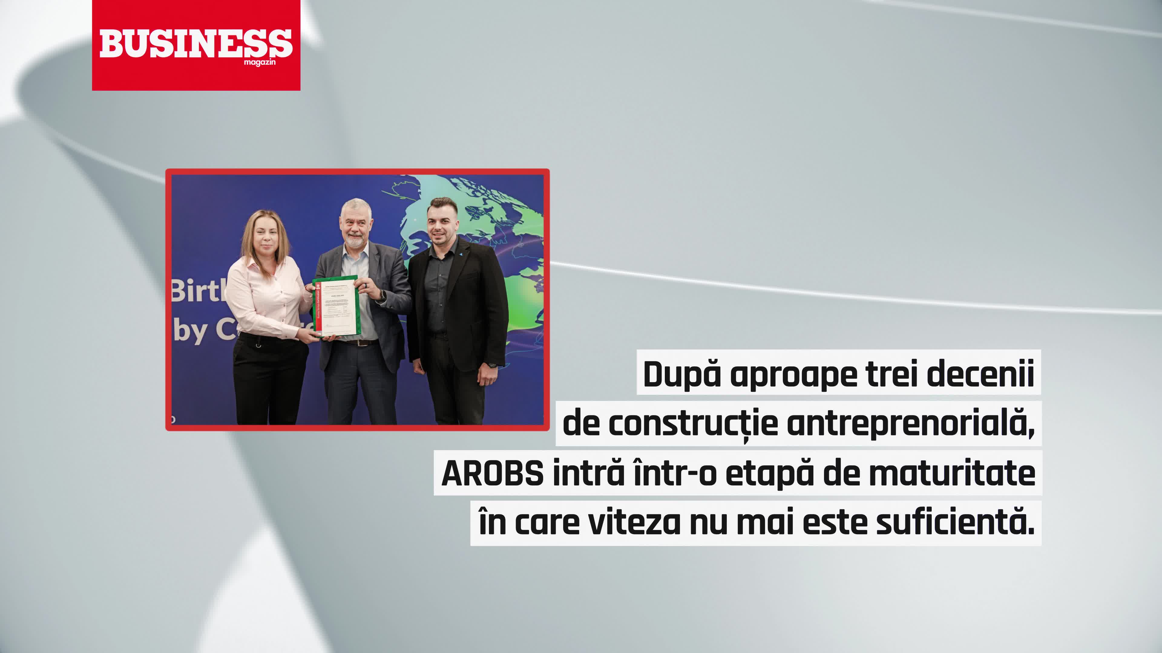 COVER STORY. Ambiţia lui Voicu Oprean, fondator şi CEO, AROBS: „Vreau să construiesc un business global în IT fără să ne pierdem identitatea şi gena antreprenorială”
